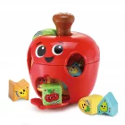 Manzanita Comeformas de VTech con piezas encajables, luces y sonidos educativos para bebés y niños pequeños