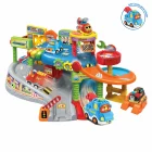 Tut Tut Bólidos Garaje Multitaller de VTech con ascensor, rampas y zonas SmartPoint para vehículos interactivos