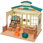 Supermercado Sylvanian Families set de tienda con accesorios para crear historias de compra y juego simbólico