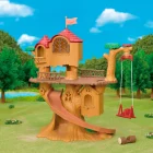 Casa del Árbol de las Aventuras Sylvanian Families escenario de juego en forma de casa del árbol para crear aventuras familiares