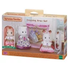 Set de Vestidor Sylvanian Families complemento de vestidor para casas Sylvanian y juego simbólico con historias familiares