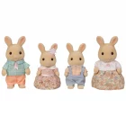 Familia Conejo de Leche Sylvanian Families figuras familiares para crear historias y juego simbólico en la Aldea Sylvanian