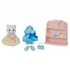 Set Vestidor de Princesa Sylvanian Families complemento de vestidor con temática de princesa para crear historias y juego simbólico