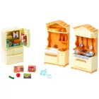 Set de Cocina Sylvanian Families muebles de cocina para decorar casas y crear historias familiares con juego simbólico
