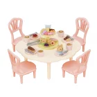 Set Fiesta de Dulces Sylvanian Families accesorios de fiesta y dulces para crear celebraciones familiares y juego simbólico