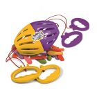 Splash Atom de Bizak, juego de agua para dos jugadores con globos y diversión activa al aire libre.