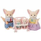 Familia Zorro del Desierto Sylvanian Families figuras familiares de zorros para crear historias y juego simbólico