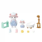 Set Baño de Burbujas Sylvanian Families accesorio de baño para decorar casas y crear historias familiares con juego simbólico