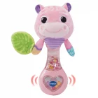 Sonajero Hipobebé Rosa de VTech con sonidos, colores y texturas para estimular el desarrollo sensorial del bebé