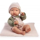 Muñeca Baby Toneta Pana de Antonio Juan, de 33 cm, con cuerpo de vinilo sexuado y tacto especial.