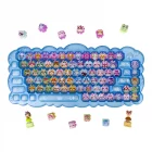 Base tipo teclado del Clickeez Teclado Megapack Serie 3 de Bizak con personajes y piezas sueltas.